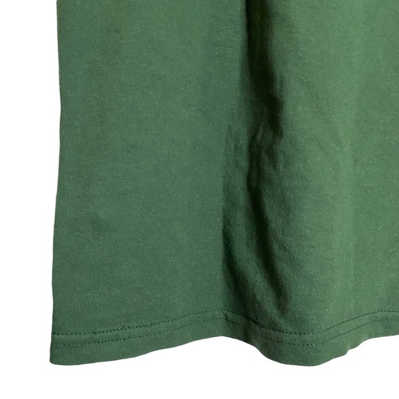 Mad Engine Star Wars Merry Force Be With You Yoda Santa Short Sleeve Tee Medium - Picture 8 of 15